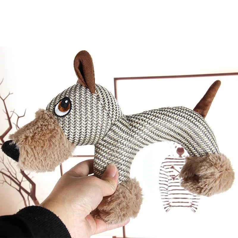Squeaky Plush Chew Toy for Dogs