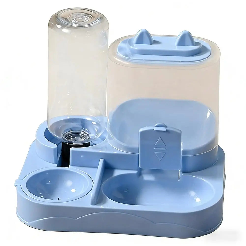 Dual Bowl Automatic Pet Feeder