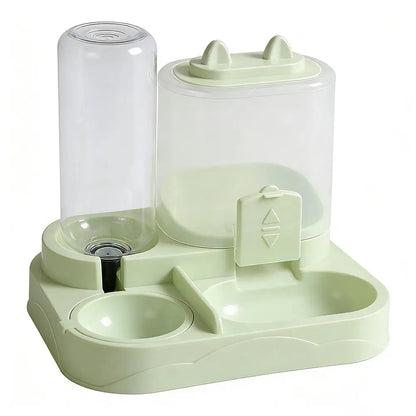 Dual Bowl Automatic Pet Feeder