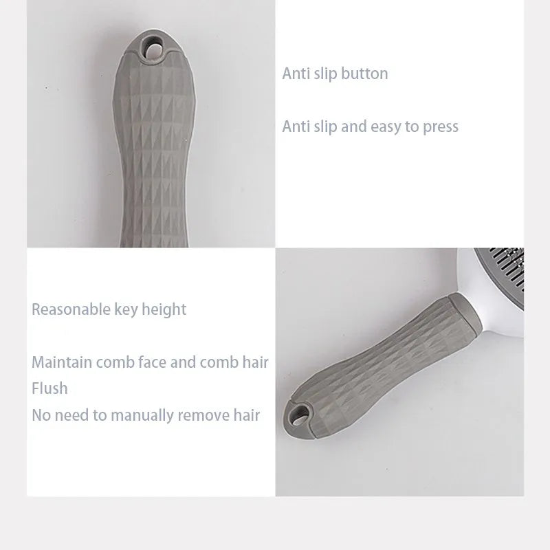 Pet Hair Brush & Comb Set