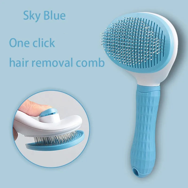 Pet Hair Brush & Comb Set