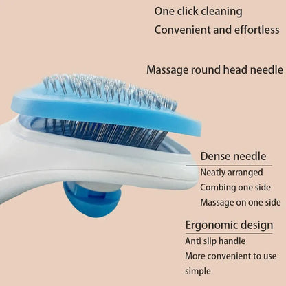 Pet Hair Brush & Comb Set