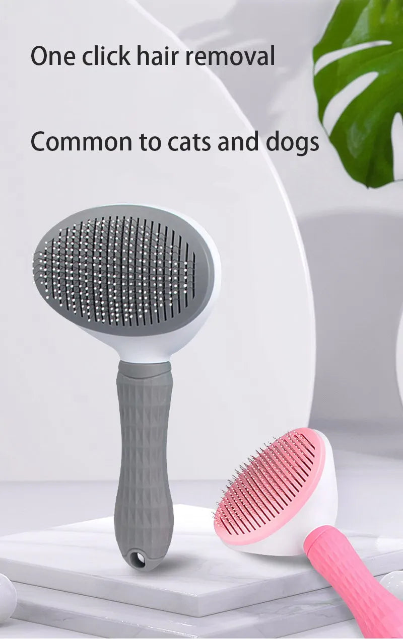 Pet Hair Brush & Comb Set