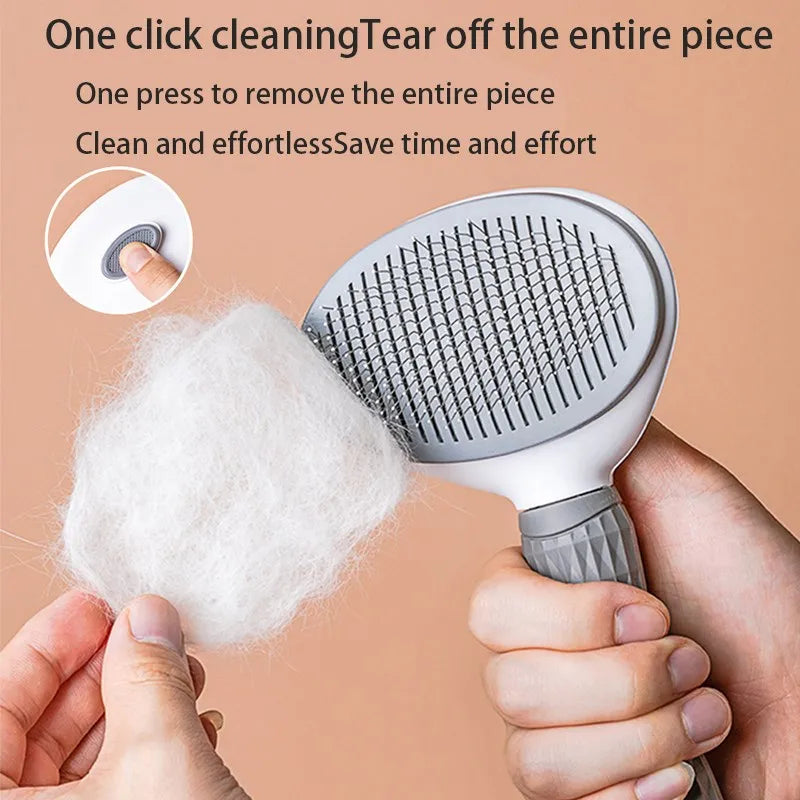 Pet Hair Brush & Comb Set