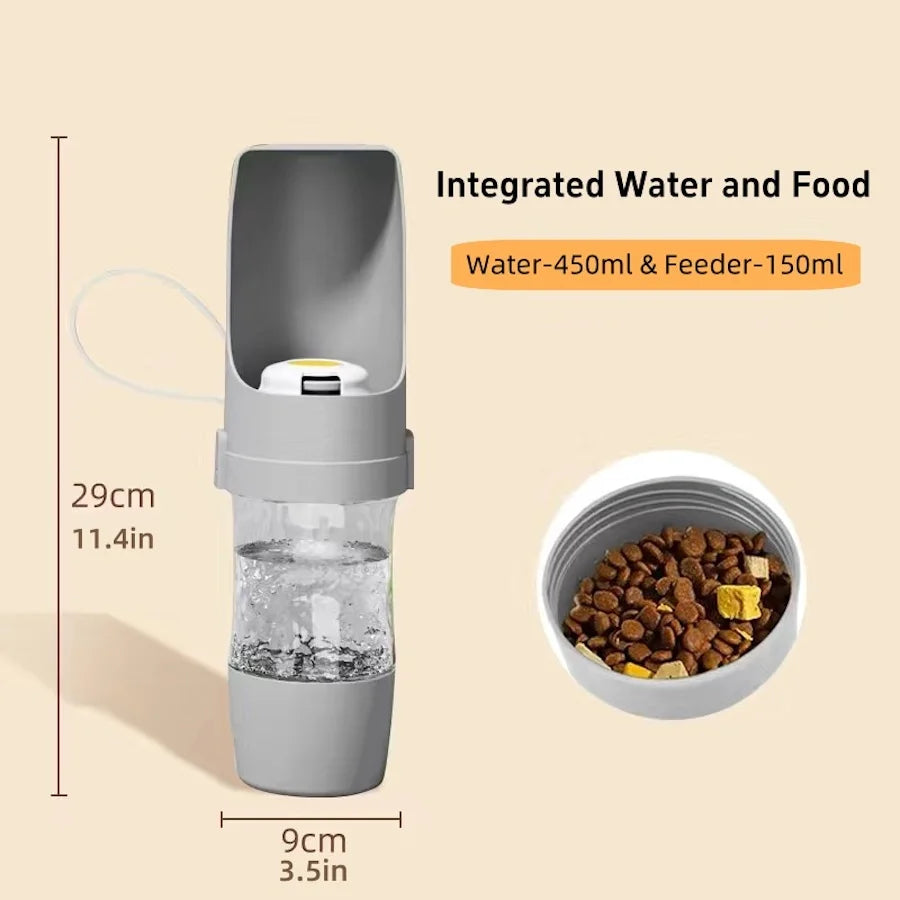 Portable Pet Water Bottle – Compact Travel Size
