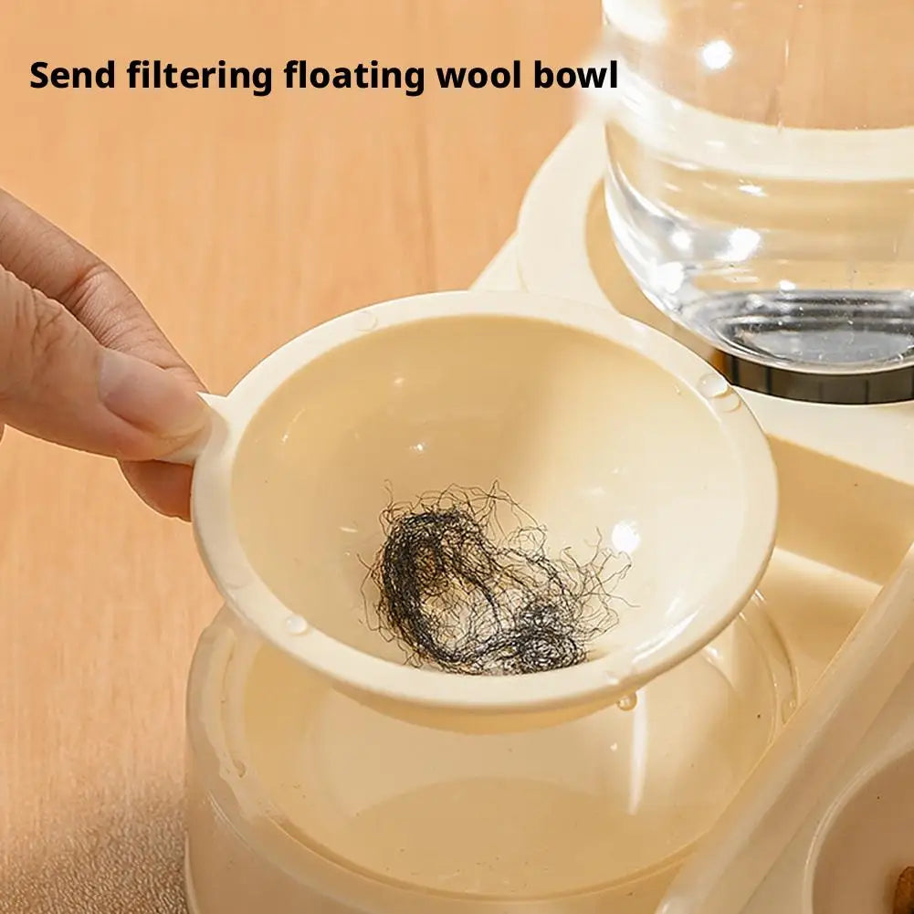 Dual Bowl Automatic Pet Feeder