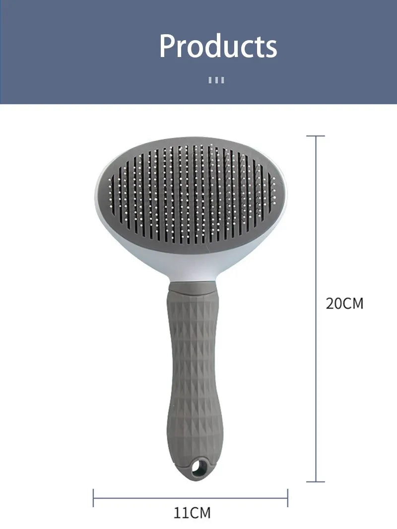 Pet Hair Brush & Comb Set