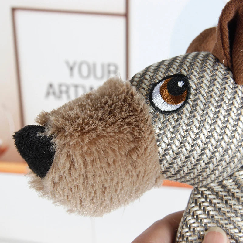 Squeaky Plush Chew Toy for Dogs