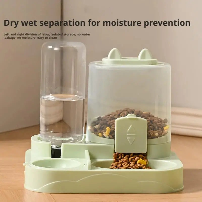 Dual Bowl Automatic Pet Feeder