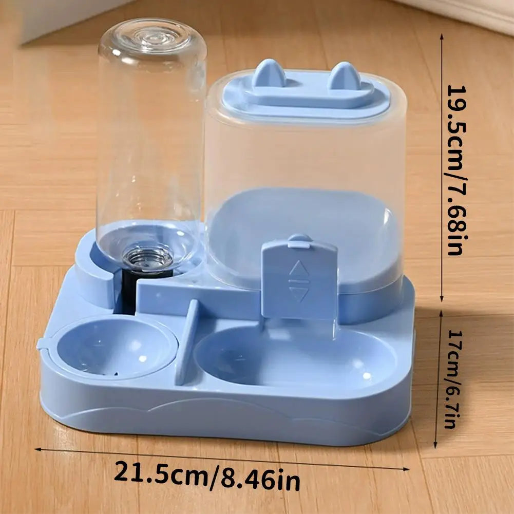 Dual Bowl Automatic Pet Feeder