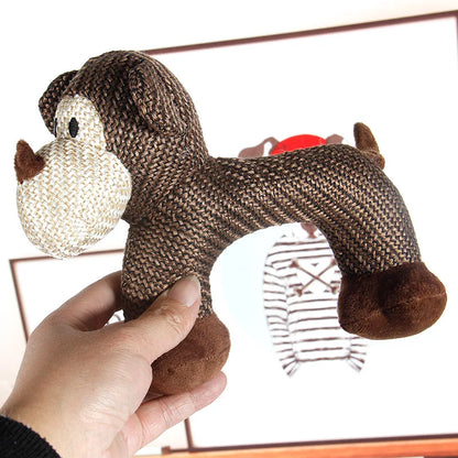 Squeaky Plush Chew Toy for Dogs