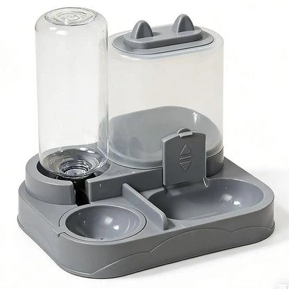 Dual Bowl Automatic Pet Feeder