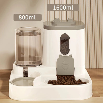 Large-Capacity Pet Feeder & Water Dispenser