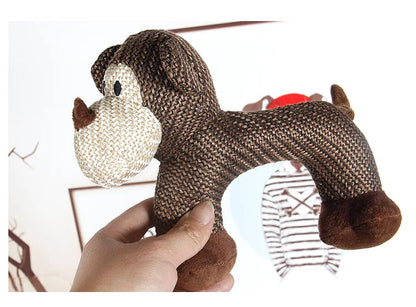Squeaky Plush Chew Toy for Dogs