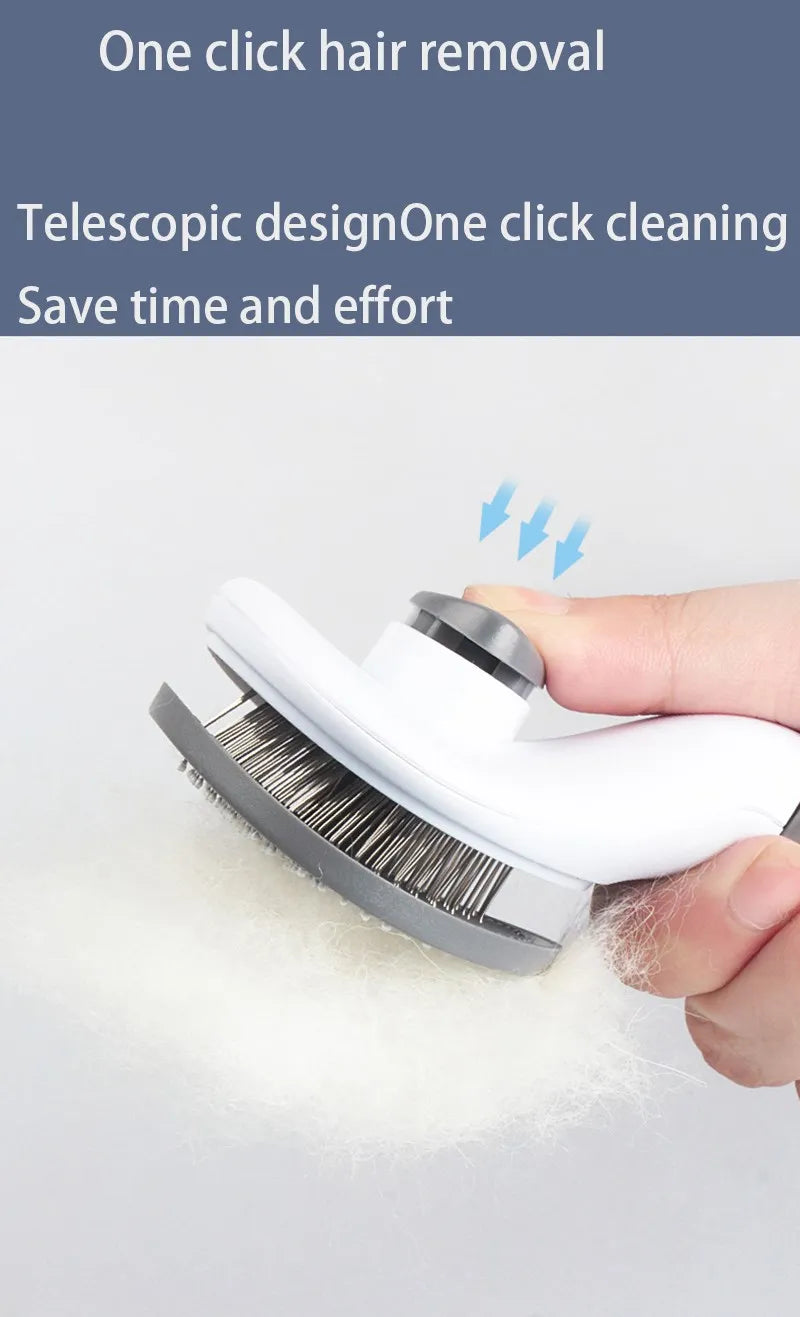 Pet Hair Brush & Comb Set