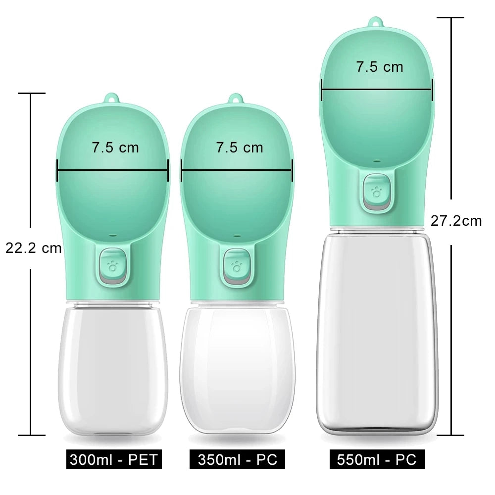 Leakproof Outdoor Water Bottle for Small Dogs