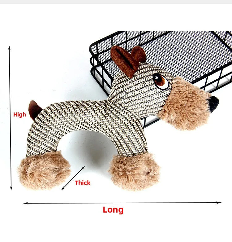 Squeaky Plush Chew Toy for Dogs