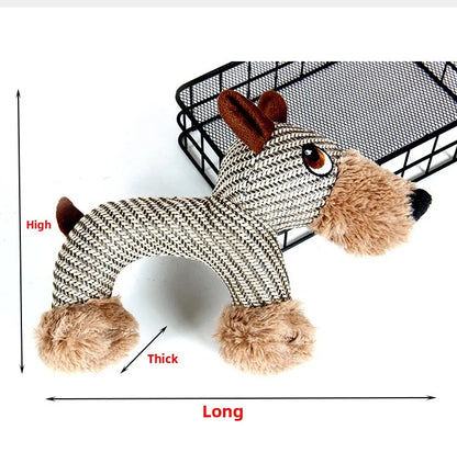 Squeaky Plush Chew Toy for Dogs