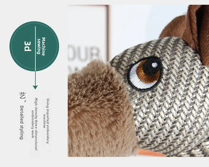 Squeaky Plush Chew Toy for Dogs