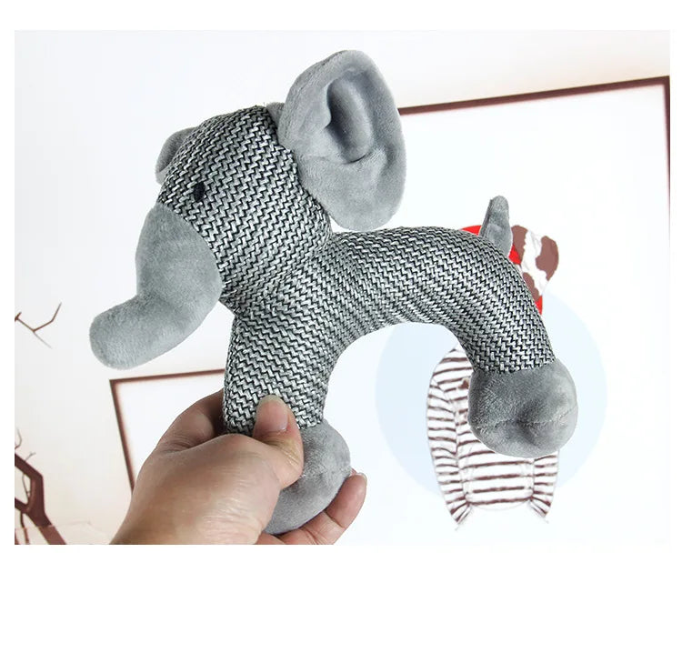 Squeaky Plush Chew Toy for Dogs